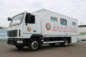 Мобильный медицинский комплекс  Автомобиль «Купава» 478850 с кузовом «Купава» КС6325 на базе шасси МАЗ-437121